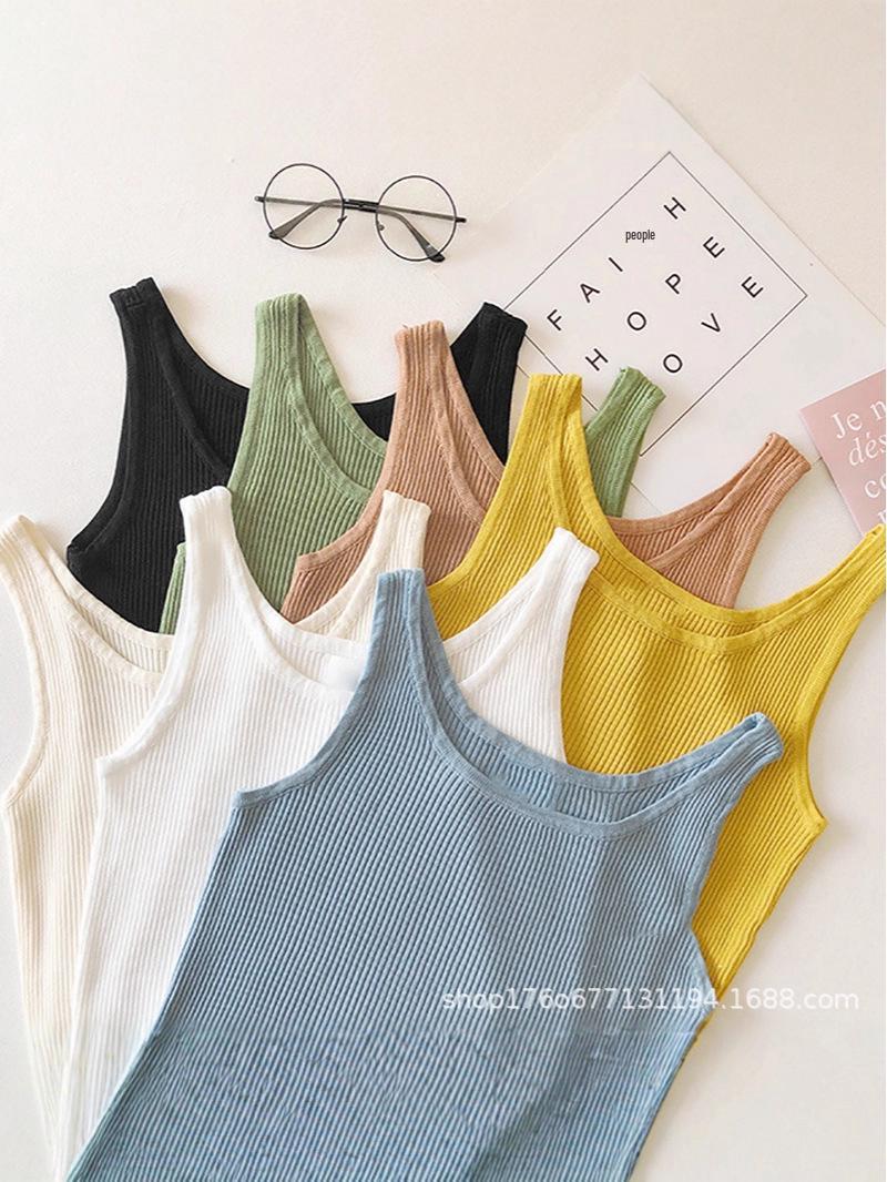 Women s Ribbed Ice Silk Camisole: Slimming, Sleeveless, Lightweight, Underarm Coverage, Ideal Base Layer XL (110-120 jin) чорний
Women s Ribbed Ice Silk Camisole: Slimming, Sleeveless, Lightweight, Underarm Coverage, Ideal Base Layer XL (110-120 jin) чорний