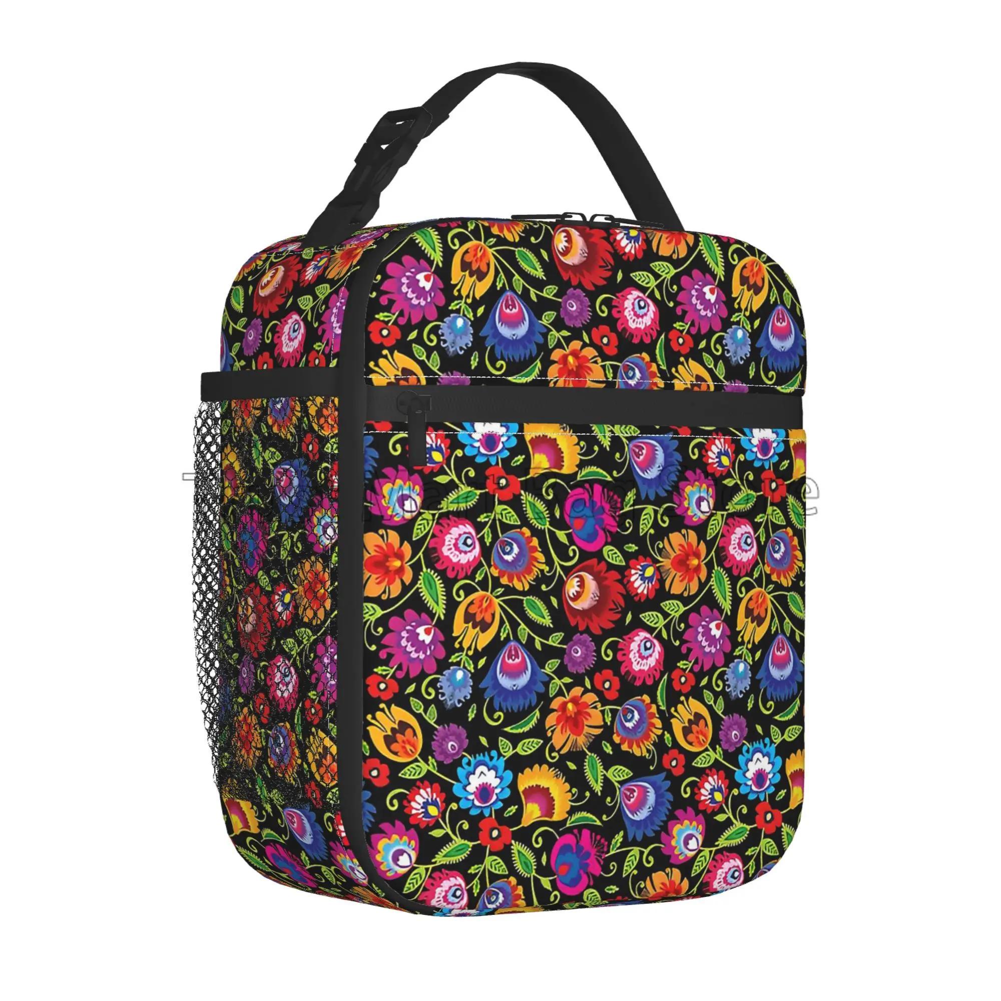 Colorful Mexican Flower Lunch Box Reusable Lunch Bag Work Bento Cooler Reusable Tote Picnic Boxes Insulated Container for Picnic
Colorful Mexican Flower Lunch Box Reusable Lunch Bag Work Bento Cooler Reusable Tote Picnic Boxes Insulated Container for Picnic