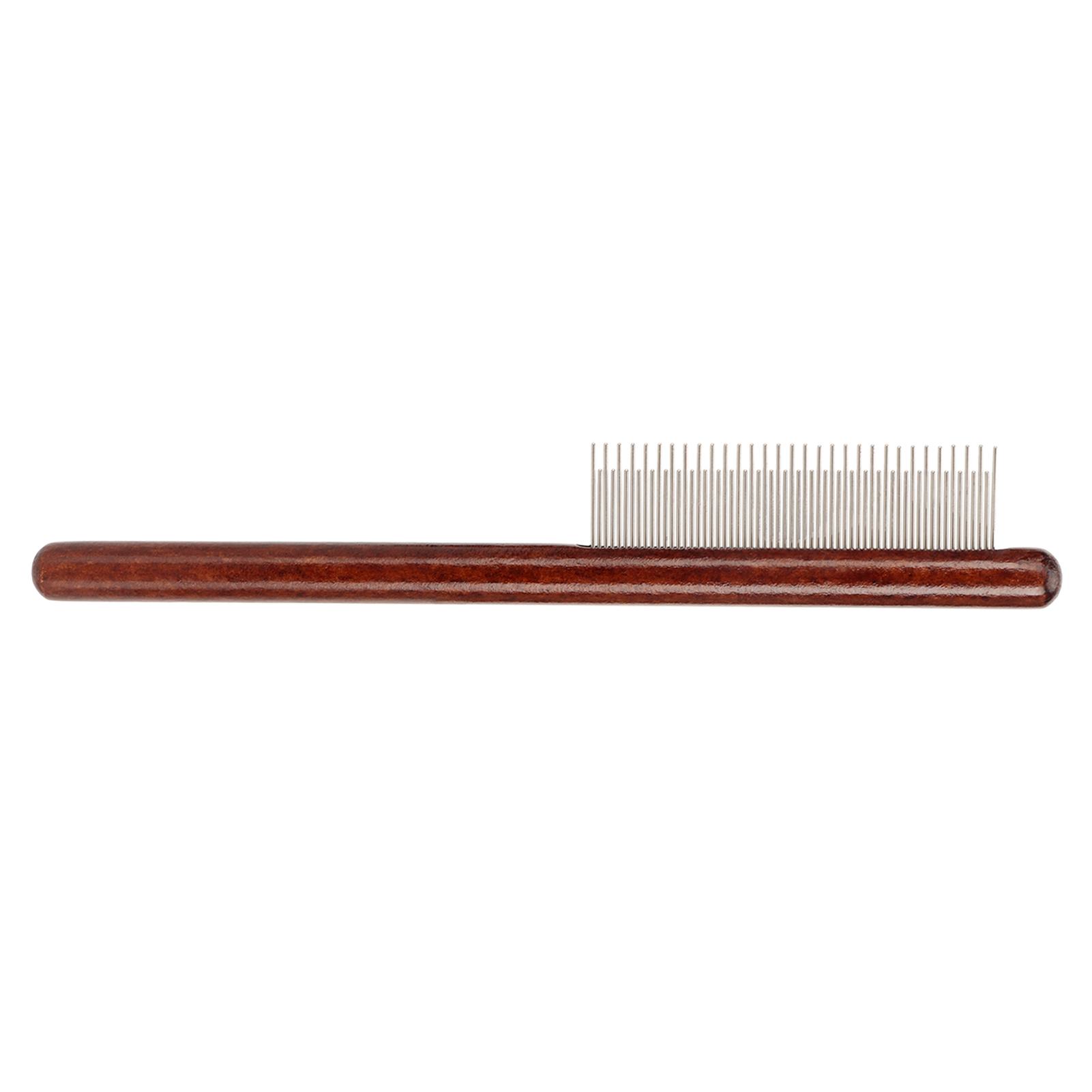 Pet Wooden Comb Stainless Steel Pin Teeth Durable Comfortable Portable Cat Comb for Pets Dogs Long
Pet Wooden Comb Stainless Steel Pin Teeth Durable Comfortable Portable Cat Comb for Pets Dogs Long
