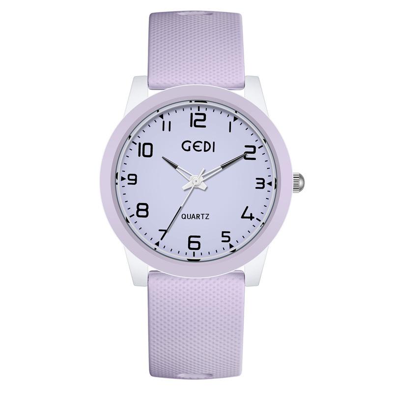 Candy Color Silicone Watch For Middle School Students, Simple Waterproof Guangzhou Watch, Sweat-Proof And Breathable Watch
Candy Color Silicone Watch For Middle School Students, Simple Waterproof Guangzhou Watch, Sweat-Proof And Breathable Watch