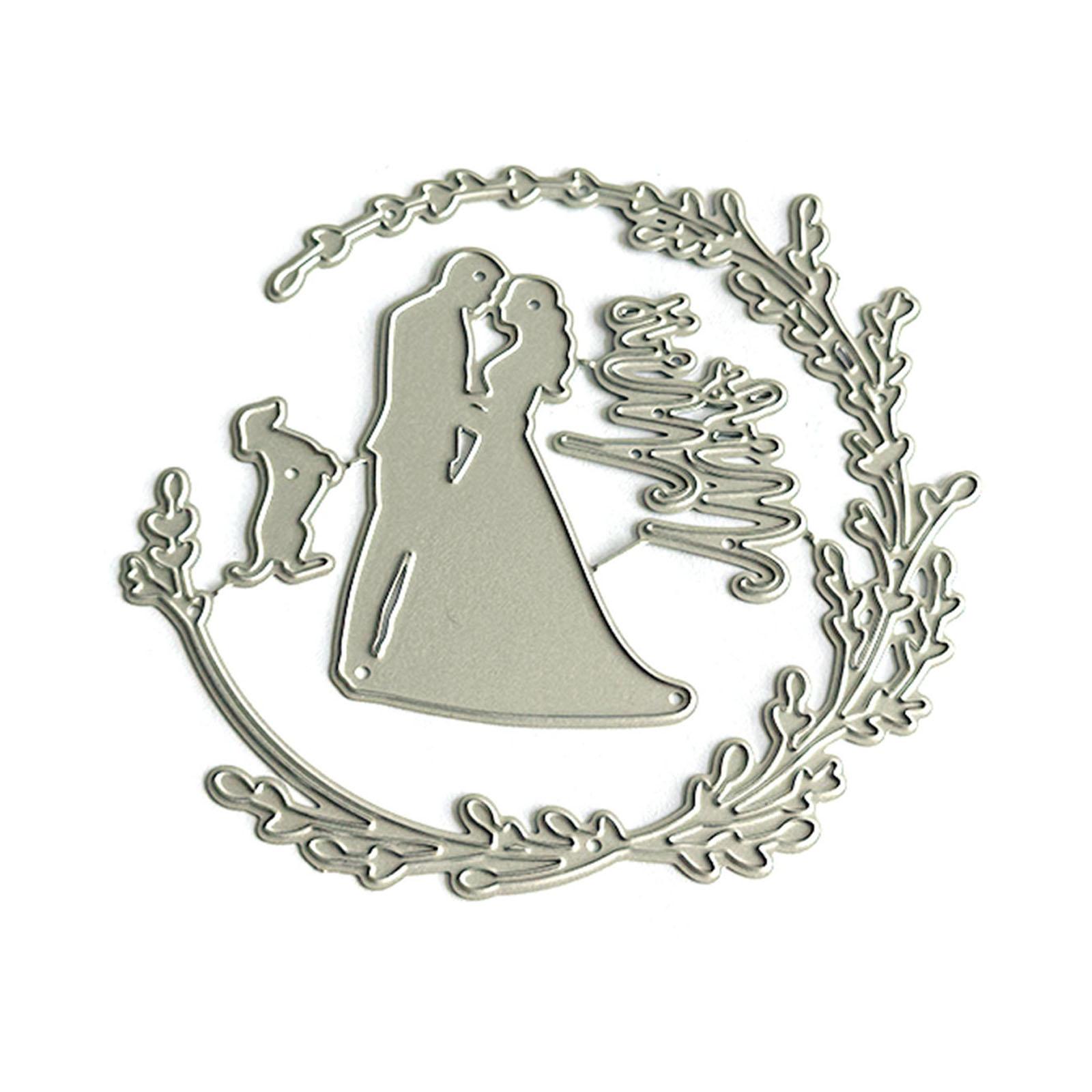 Wedding Mr and Mrs Decorative Die Cut Metal Embossing Stencils Carbon Steel Cutting Dies for Card Making Scrapbooking
Wedding Mr and Mrs Decorative Die Cut Metal Embossing Stencils Carbon Steel Cutting Dies for Card Making Scrapbooking