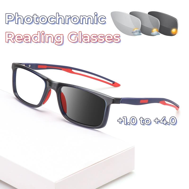 Anti-blue Light Far Sight Eyeglasses New Intelligent Photochromic Reading Glasses Ultra-light TR90 Full-frame Presbyopia Eyewear
Anti-blue Light Far Sight Eyeglasses New Intelligent Photochromic Reading Glasses Ultra-light TR90 Full-frame Presbyopia Eyewear