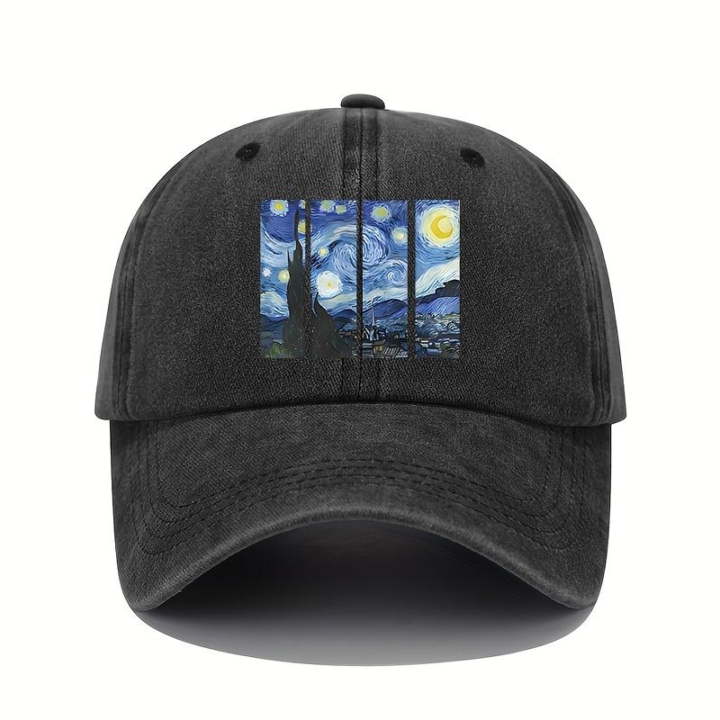 Star Moon Night Printed Baseball Hat Retro Lightweight Washable Hat Adjustable Unisex s and Women s Sunscreen Hat Adjustable
Star Moon Night Printed Baseball Hat Retro Lightweight Washable Hat Adjustable Unisex s and Women s Sunscreen Hat Adjustable