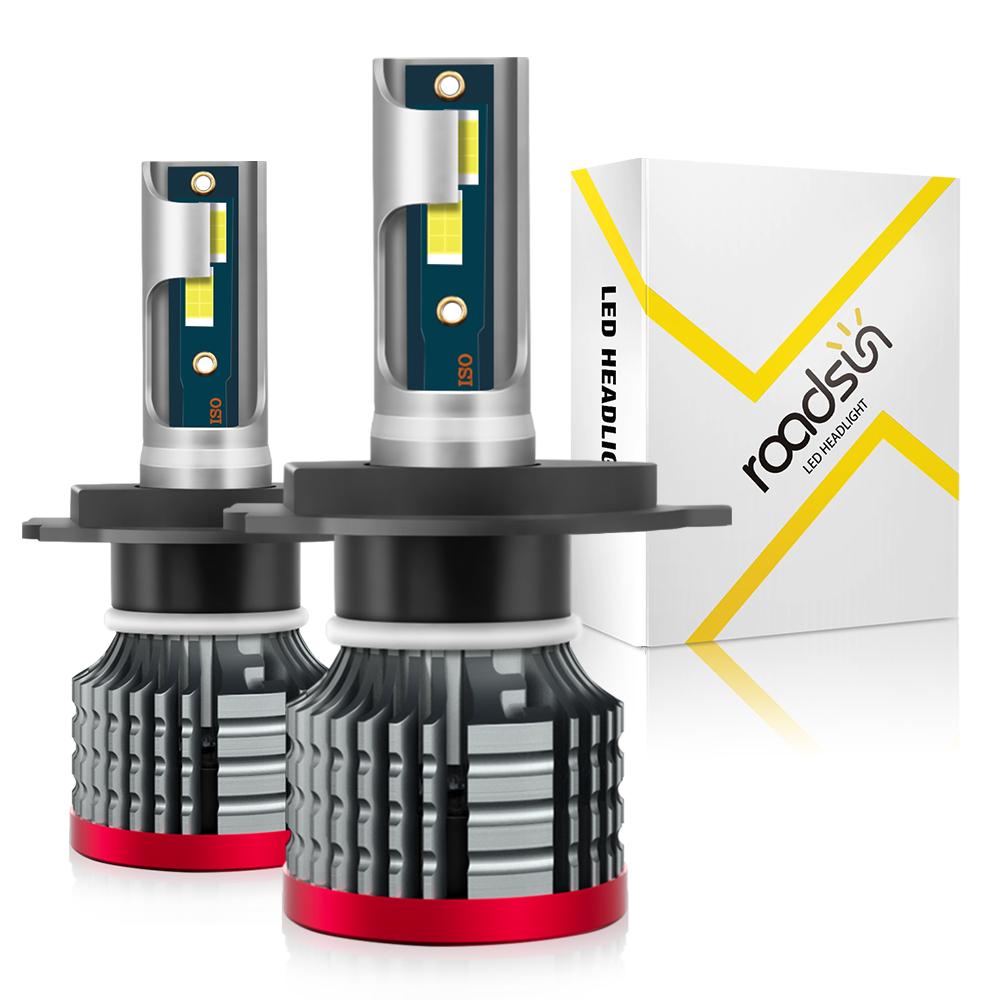 2PCS Super Brightness Car Lamps H4 Hi Lo Beam Headlight Perfect Beam Pattern 26000LM 150W CSP Chips LED Built-in Drive Bulbs
2PCS Super Brightness Car Lamps H4 Hi Lo Beam Headlight Perfect Beam Pattern 26000LM 150W CSP Chips LED Built-in Drive Bulbs