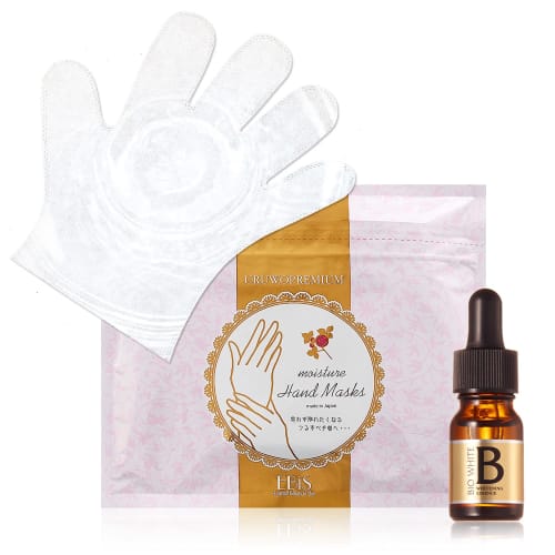 Ebisu Cosmetics (EBiS) Hand Whitening Care Set: Ebisu Be White 10ml + Uruoito Hand Mask P (36 masks) - Hand Care Gift
Ebisu Cosmetics (EBiS) Hand Whitening Care Set: Ebisu Be White 10ml + Uruoito Hand Mask P (36 masks) - Hand Care Gift