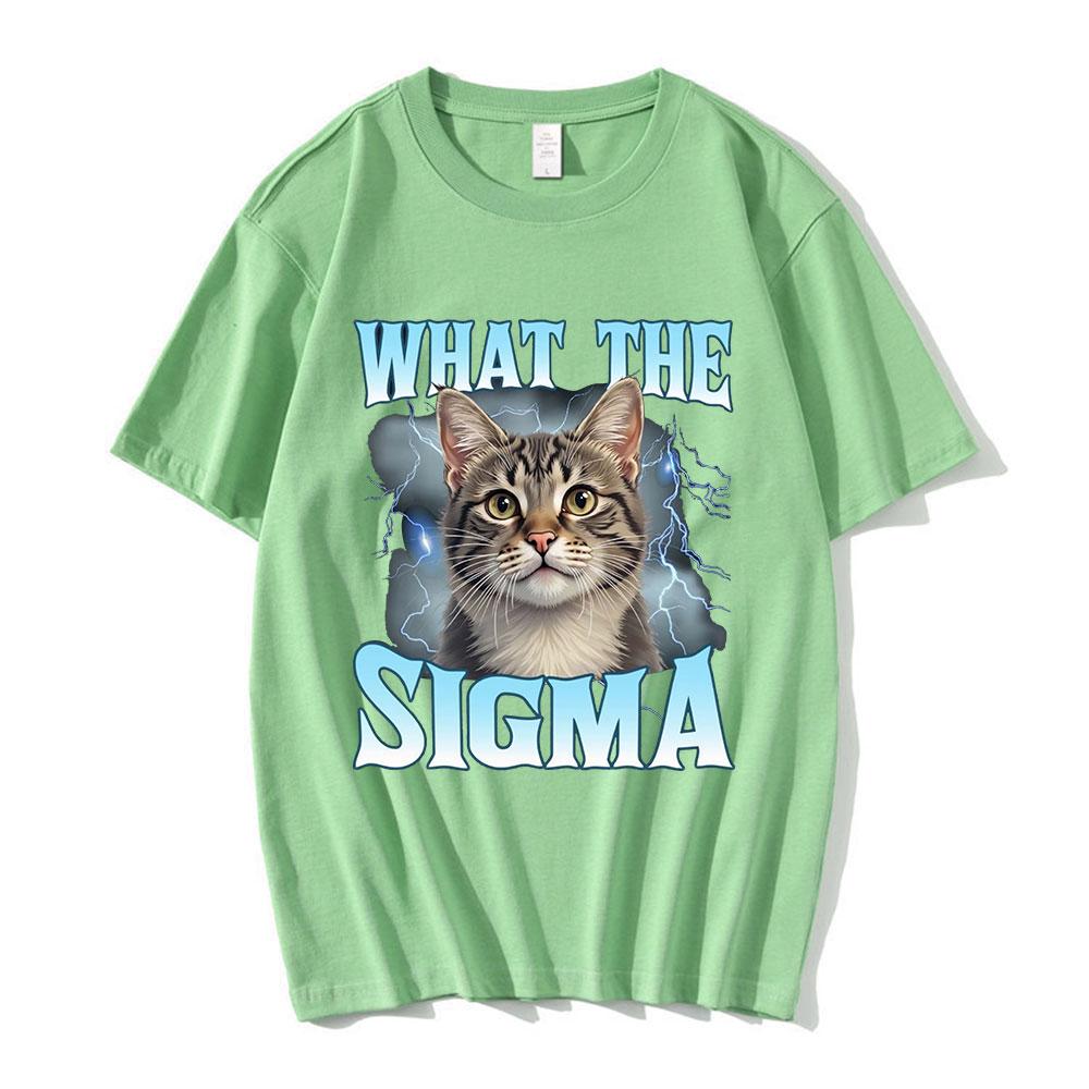 What The Sigma Funny Meme Cat Graphic TShirts Unisexs Women Cotton Casual Oversized Short Sleeve T Shirts Fashion Cotton T Shirt 4XL
What The Sigma Funny Meme Cat Graphic TShirts Unisexs Women Cotton Casual Oversized Short Sleeve T Shirts Fashion Cotton T Shirt 4XL