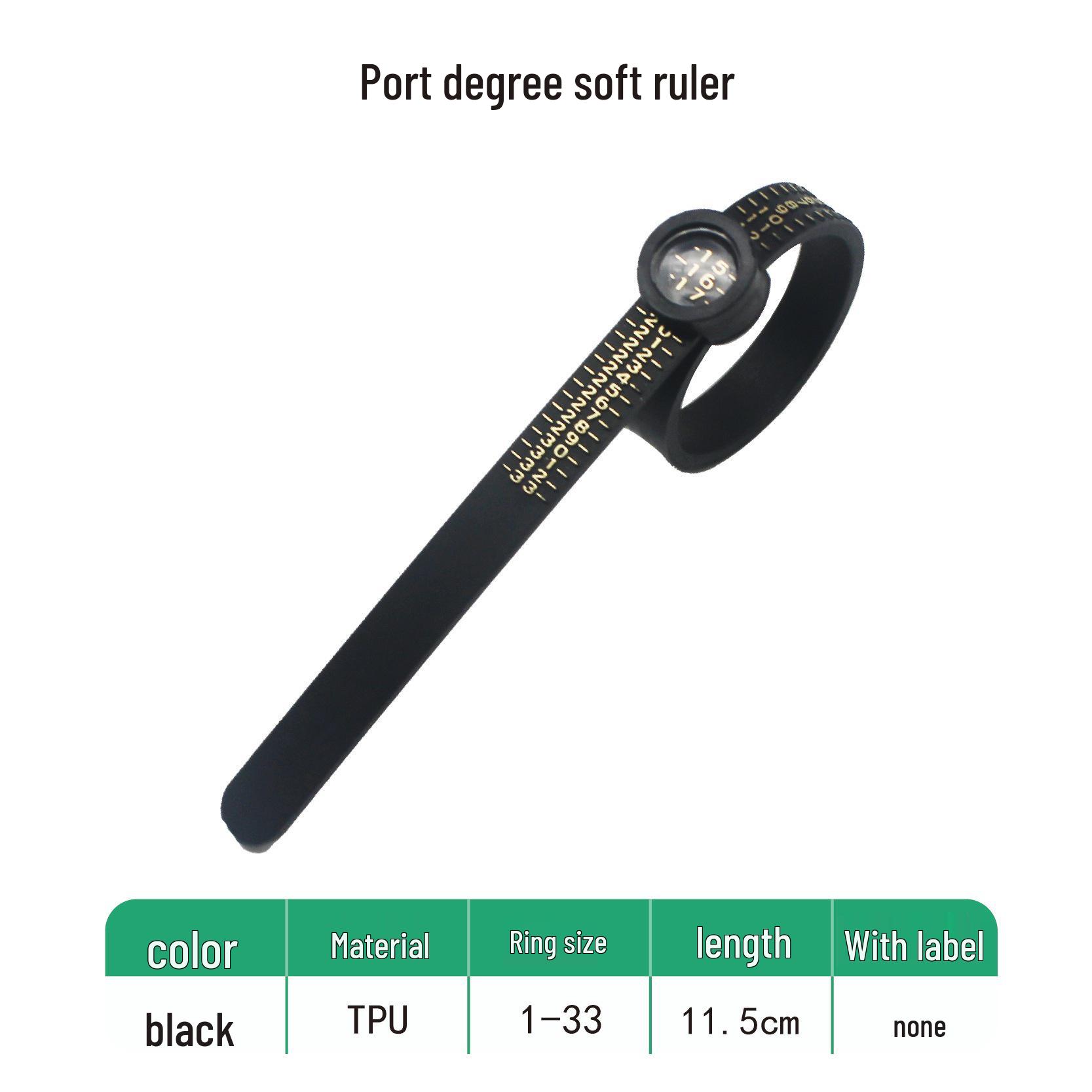 Adjustable Ring Size Measuring Tape for US, UK, and HK
Adjustable Ring Size Measuring Tape for US, UK, and HK