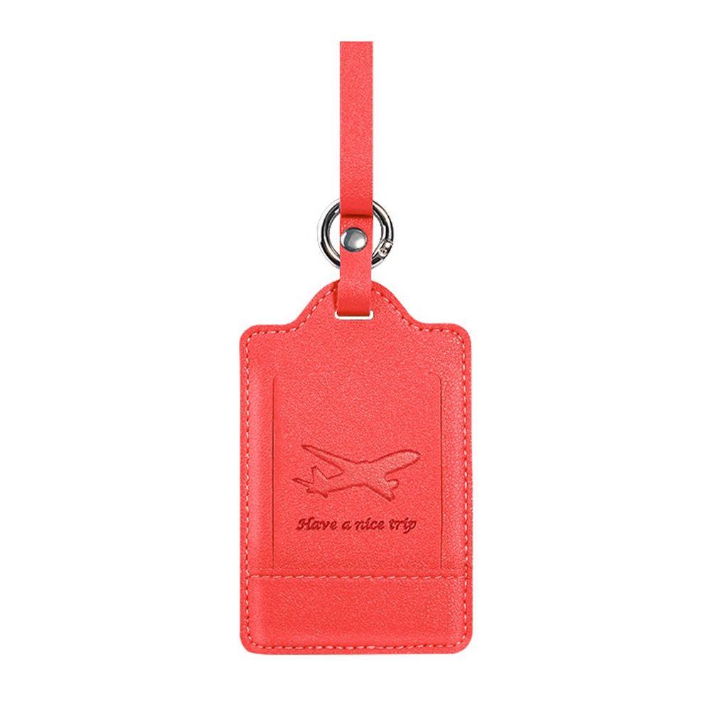 Durable Portable Luggage Tags Anti Loss Durable Suitcase Address Label PU Leather Creative Boarding Passes Men червоний
Durable Portable Luggage Tags Anti Loss Durable Suitcase Address Label PU Leather Creative Boarding Passes Men червоний