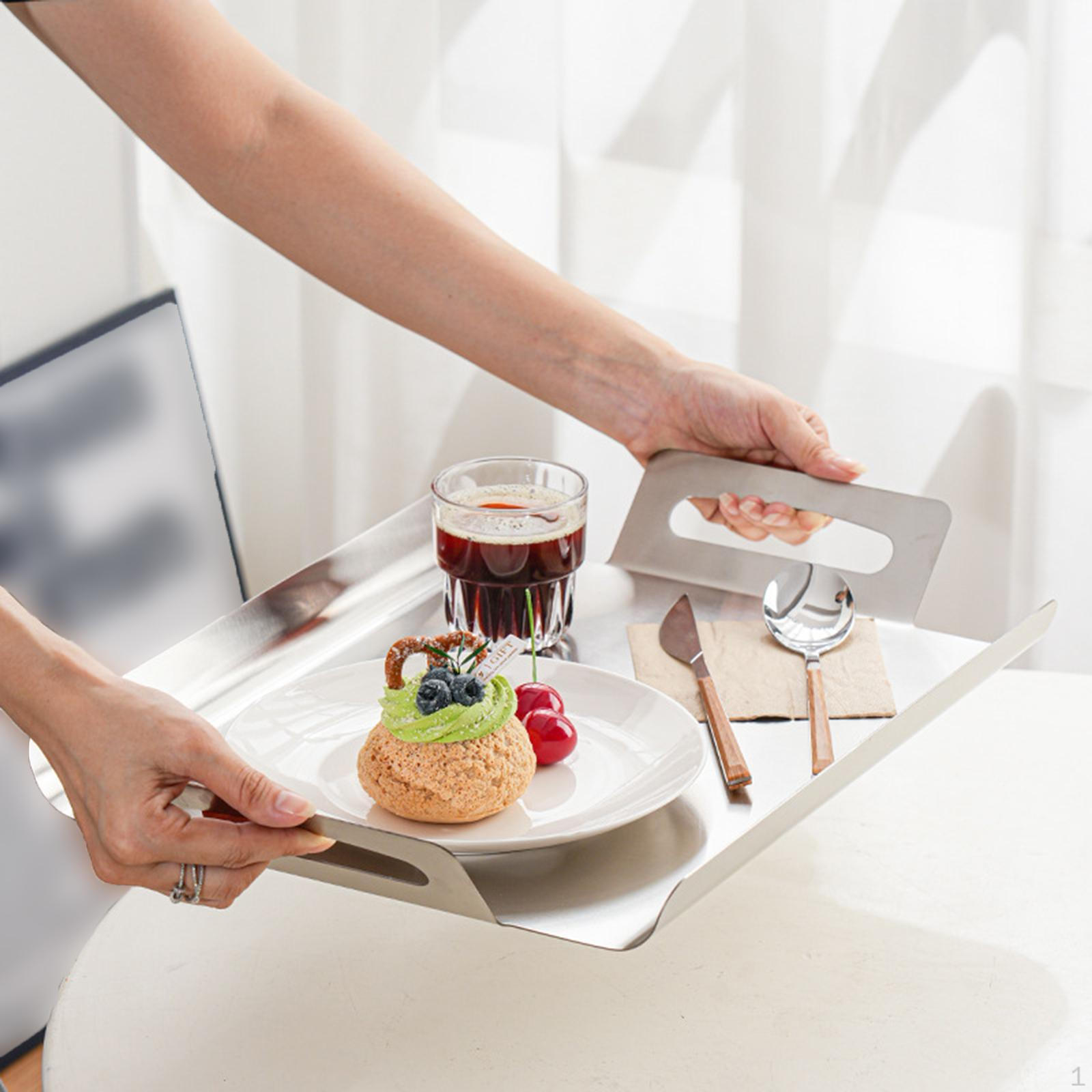 Прямоугольный поднос для закусок и фруктов с ручкой для использования на кухне 28X17CM
Прямоугольный поднос для закусок и фруктов с ручкой для использования на кухне 28X17CM