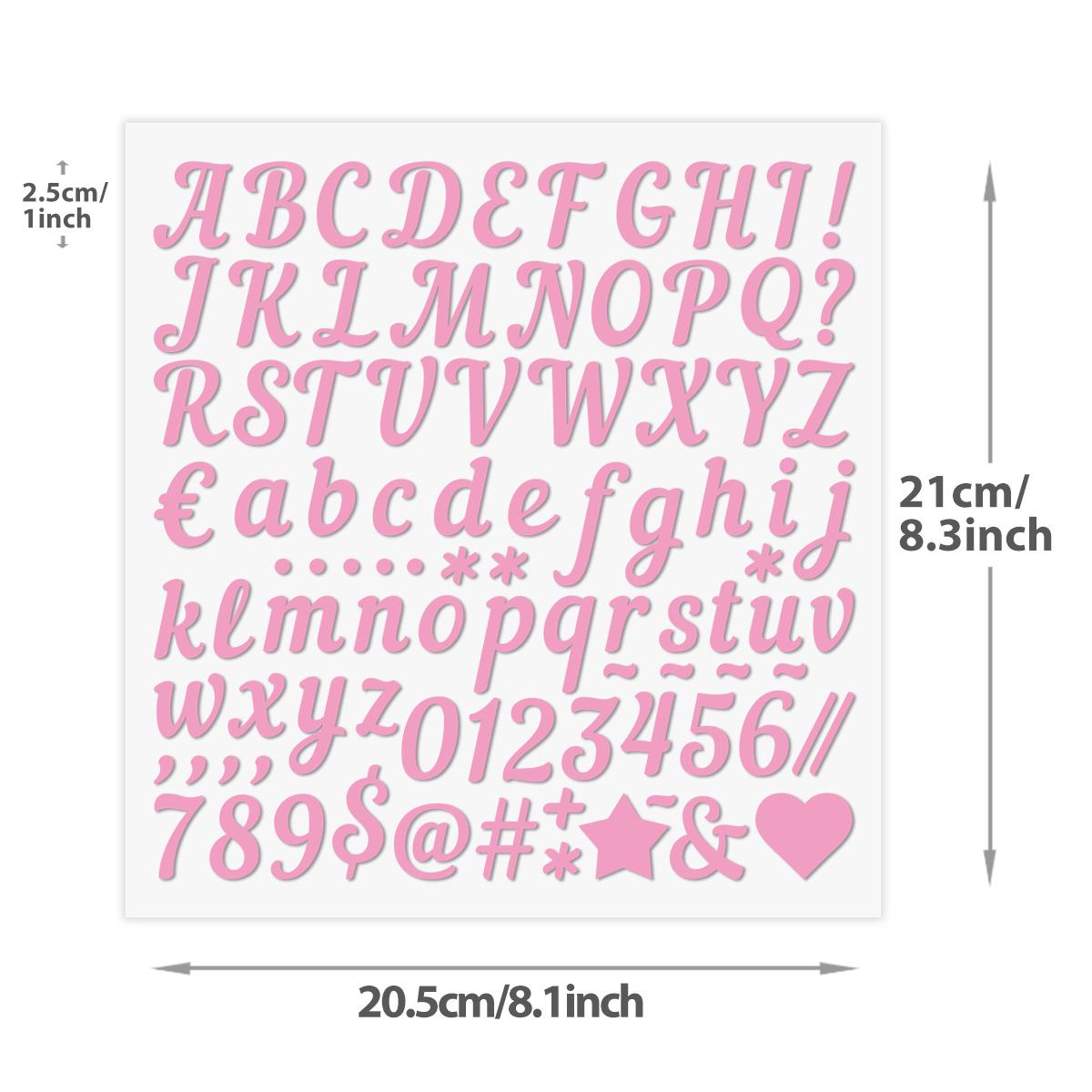 26 alphabet letters in iron-on vinyl, 10 colors, iron-on patches, DIY decals for t-shirts, bags, caps, pants, DIY crafts
26 alphabet letters in iron-on vinyl, 10 colors, iron-on patches, DIY decals for t-shirts, bags, caps, pants, DIY crafts
