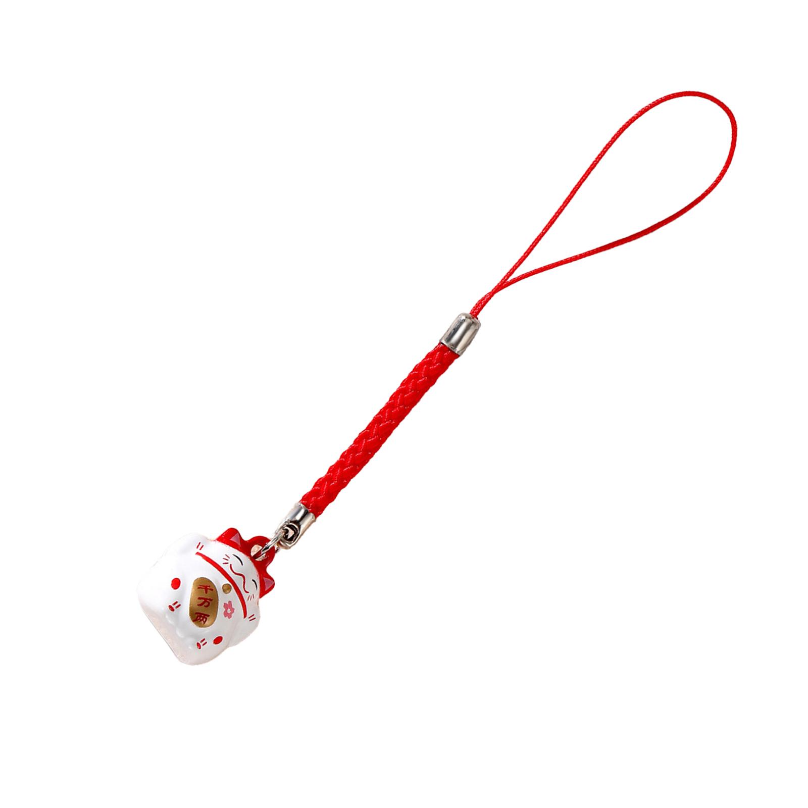 Fortune Bringing Lucky Cat Phone Charm Ceramic Lucky Cat Phone Charms Elegant Keychain Pendant For Joy And Abundance червоний
Fortune Bringing Lucky Cat Phone Charm Ceramic Lucky Cat Phone Charms Elegant Keychain Pendant For Joy And Abundance червоний