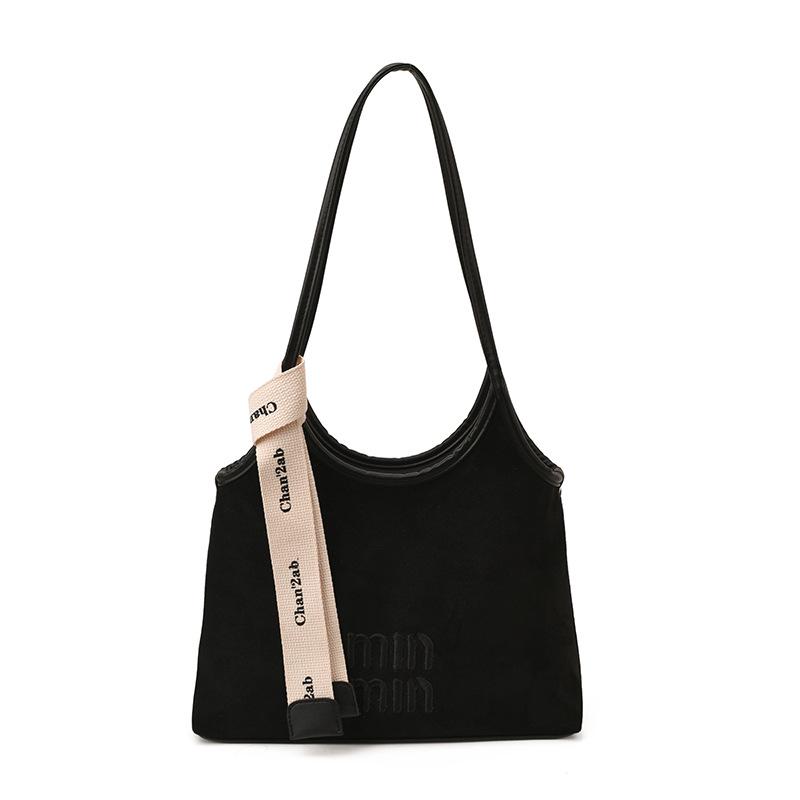 Сумка-тоут из замши в корейском стиле: Женская повседневная сумка и наплечная сумка-подмышка
Сумка-тоут из замши в корейском стиле: Женская повседневная сумка и наплечная сумка-подмышка