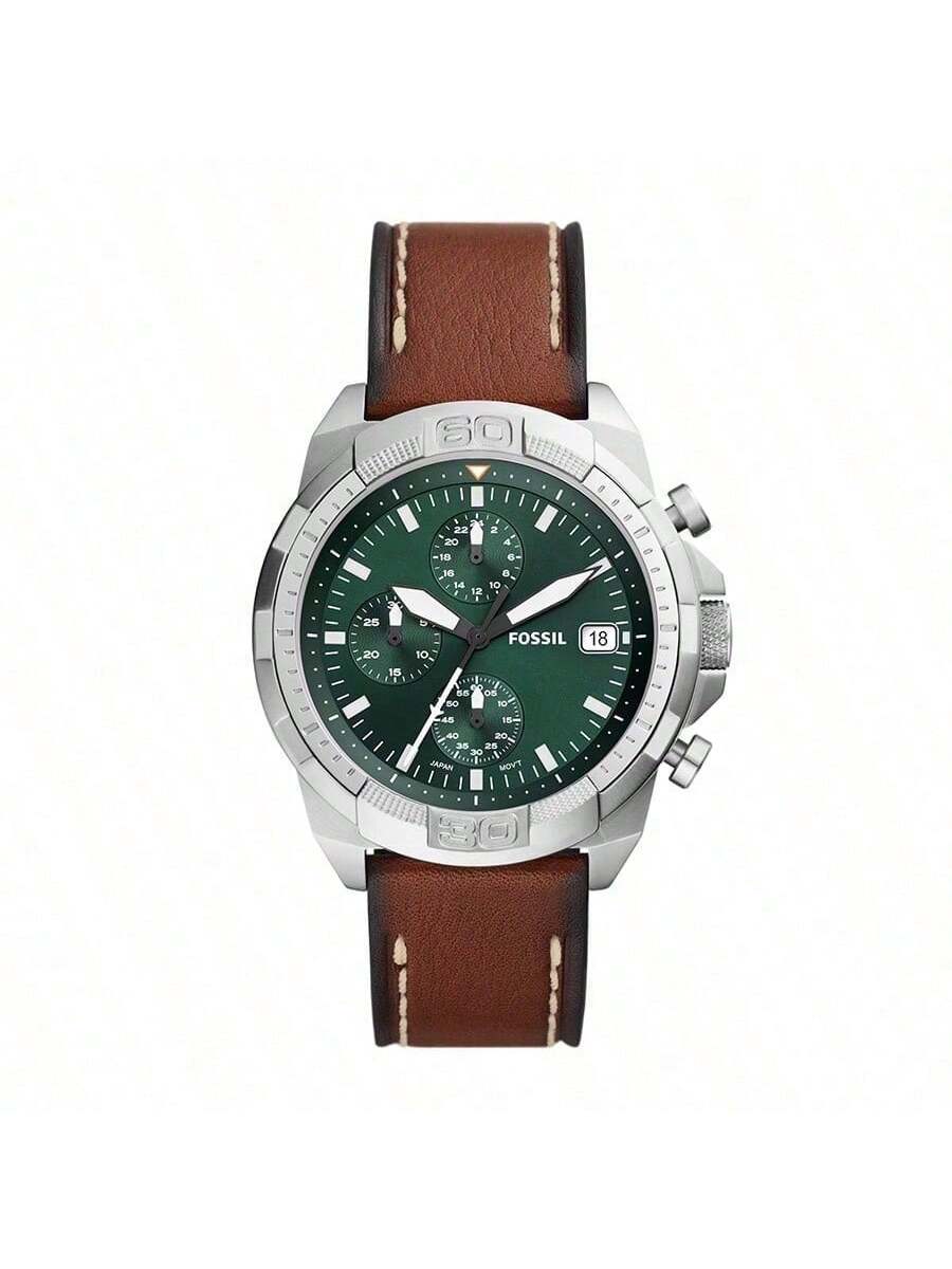 Gent s Retro Quartz Watch - 44mm Green Dial Brown Leather Strap, Triple-Eye Design, Casual Style FS5898 зелений
Gent s Retro Quartz Watch - 44mm Green Dial Brown Leather Strap, Triple-Eye Design, Casual Style FS5898 зелений