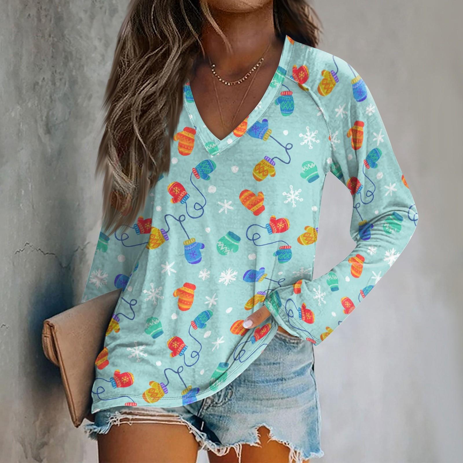 Женская повседневная мода с графическим принтом, винтажный повседневный принт, длинный рукав, V-образный вырез, пуловер, топ, блузка XXL
Женская повседневная мода с графическим принтом, винтажный повседневный принт, длинный рукав, V-образный вырез, пуловер, топ, блузка XXL