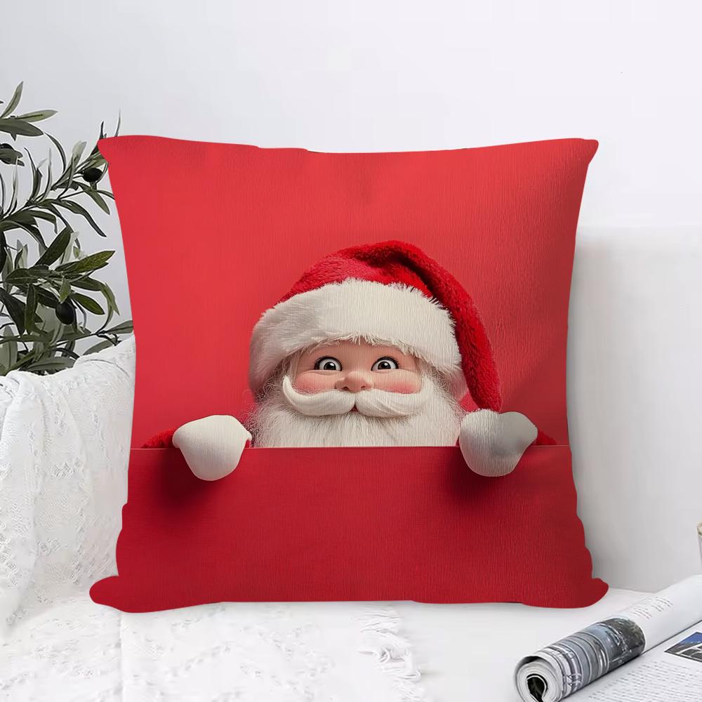 S-Santa C-Claus Pillow Case Square Pillow Bedroom Sofa Leisure Comfort Cushion Living Room Home Decoration 12x12Inch
S-Santa C-Claus Pillow Case Square Pillow Bedroom Sofa Leisure Comfort Cushion Living Room Home Decoration 12x12Inch