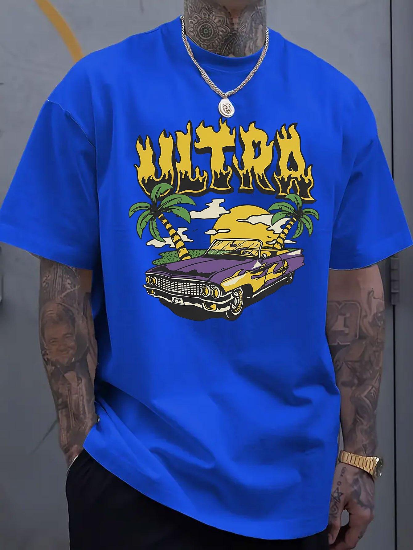 Retro Car Graphic Printed Short Sleeved Luxury Cotton T-shirt for Summer Unisex Men and Women Casual Loose Fashion Trend 4XL
Retro Car Graphic Printed Short Sleeved Luxury Cotton T-shirt for Summer Unisex Men and Women Casual Loose Fashion Trend 4XL