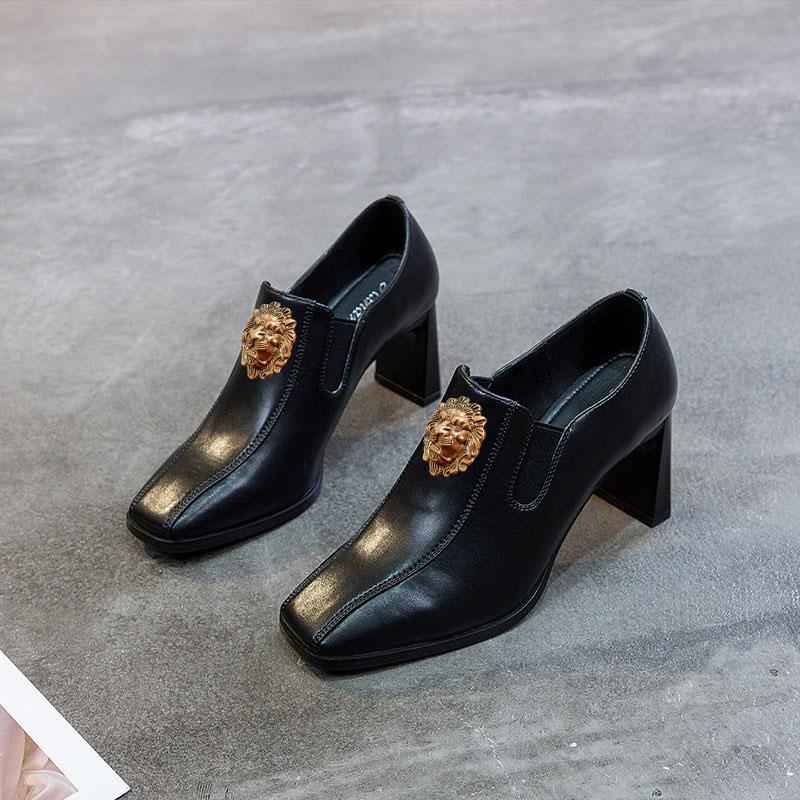 Fashion New autumn and winter women s casual style small leather shoes thick heels square toe, deep mouth sleeve single high heels N7 34 чёрный
Fashion New autumn and winter women s casual style small leather shoes thick heels square toe, deep mouth sleeve single high heels N7 34 чёрный