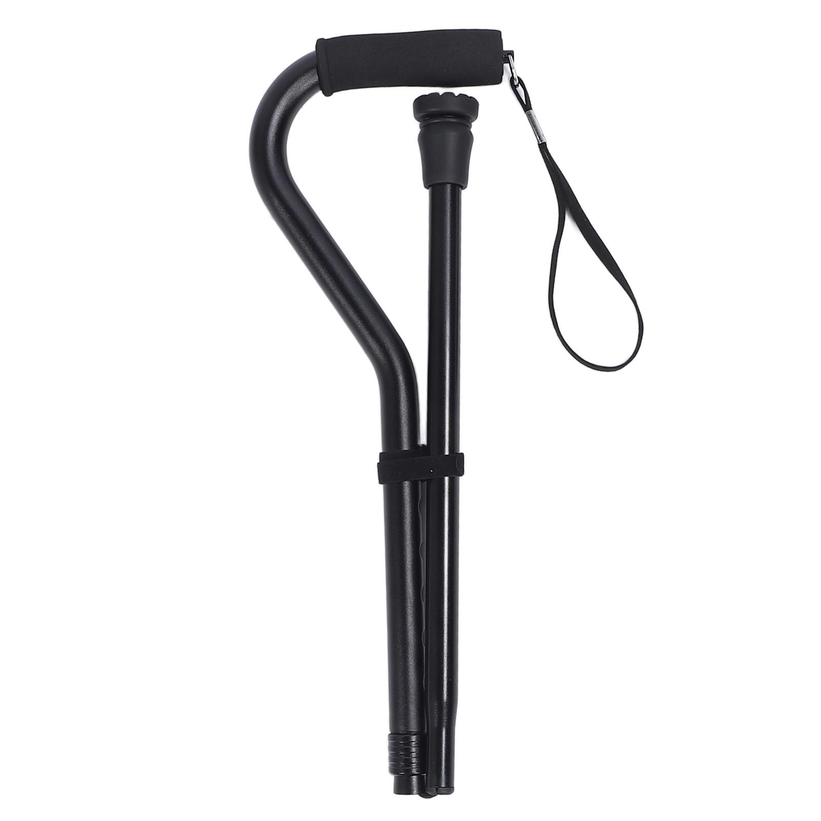 Folding Cane Aluminum Alloy 2 Section Adjustable Ergonomic Handle Anti Slip Foldable Walking Cane
Folding Cane Aluminum Alloy 2 Section Adjustable Ergonomic Handle Anti Slip Foldable Walking Cane