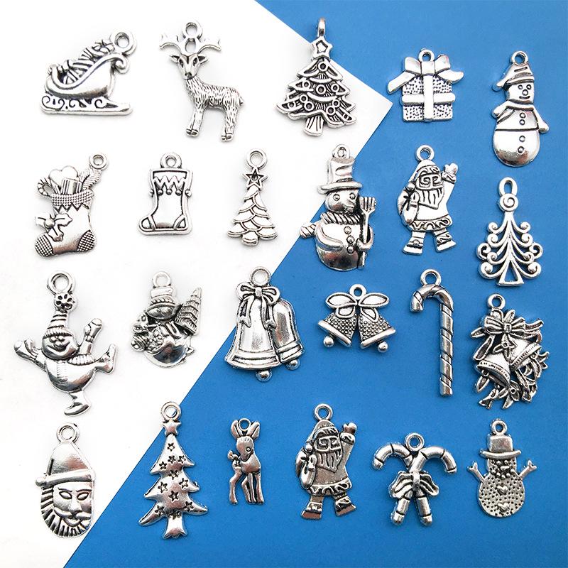 20 Styles Christmas Alloy Jewelry: DIY Handcrafted Necklaces & Pendants featuring Trees & Snowmen
20 Styles Christmas Alloy Jewelry: DIY Handcrafted Necklaces & Pendants featuring Trees & Snowmen