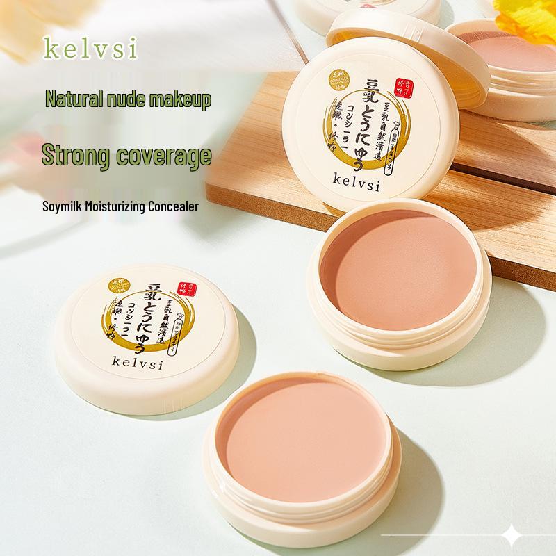Ke Lisi Soy Milk Moisturizing Concealer & Foundation – Covers Blemishes & Dark Circles, Waterproof & Natural Finish. 15g
Ke Lisi Soy Milk Moisturizing Concealer & Foundation – Covers Blemishes & Dark Circles, Waterproof & Natural Finish. 15g