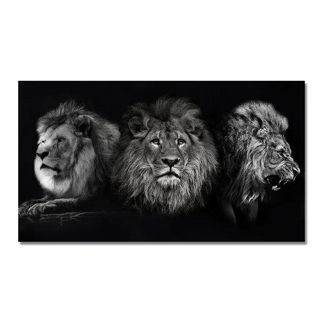 Три черных льва Холст Картина постеры с животными и HD принты настенные художественные картины для гостиной домашний декор без рамки 20*40cm
Три черных льва Холст Картина постеры с животными и HD принты настенные художественные картины для гостиной домашний декор без рамки 20*40cm