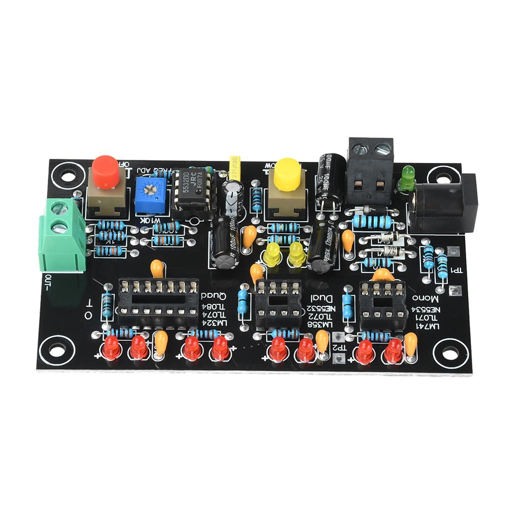 T2 Operational Amplifier Tester Signal Processing Collector Module Single/Double/Four Operational Amplifier Test Board DC 12V
T2 Operational Amplifier Tester Signal Processing Collector Module Single/Double/Four Operational Amplifier Test Board DC 12V