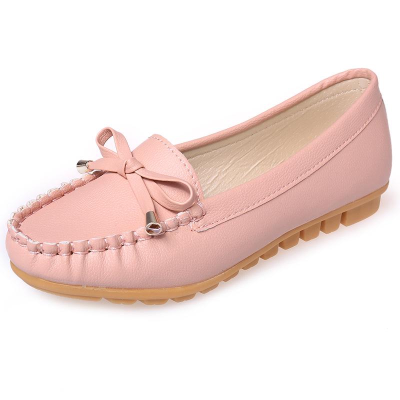New bow beanie shoes flat heel nurse shoes casual driving large size single shoes pregnant women driving shoes 40 рожевий
New bow beanie shoes flat heel nurse shoes casual driving large size single shoes pregnant women driving shoes 40 рожевий