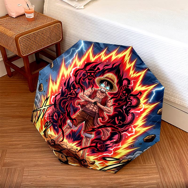 1PC Automatic Folding Umbrella One Piece Luffy Pattern 8 Ribs Portable Foldable Travel Umbrella Christmas Birthday Gift разноцветный
1PC Automatic Folding Umbrella One Piece Luffy Pattern 8 Ribs Portable Foldable Travel Umbrella Christmas Birthday Gift разноцветный