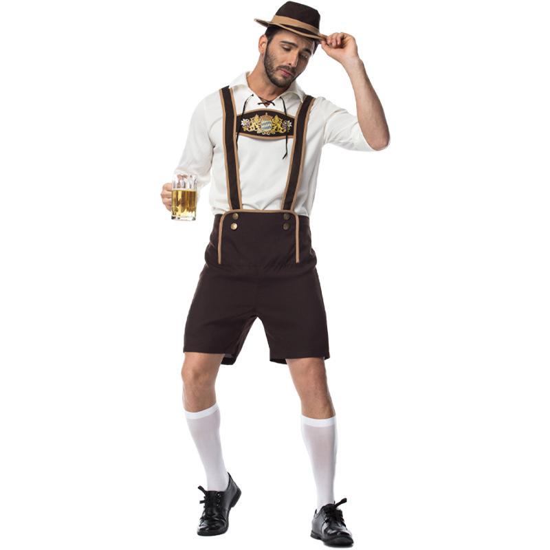 Men s Oktoberfest Bavarian Beer Costume for Stage Performance M
Men s Oktoberfest Bavarian Beer Costume for Stage Performance M