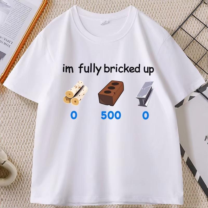 I m Fully Bricked Up T Shirt Casucal Cotton Gamer Meme Tshirt Loose Short Sleeve for Men Women Funny Gamer Comfortable T Shirt S разноцветный
I m Fully Bricked Up T Shirt Casucal Cotton Gamer Meme Tshirt Loose Short Sleeve for Men Women Funny Gamer Comfortable T Shirt S разноцветный
