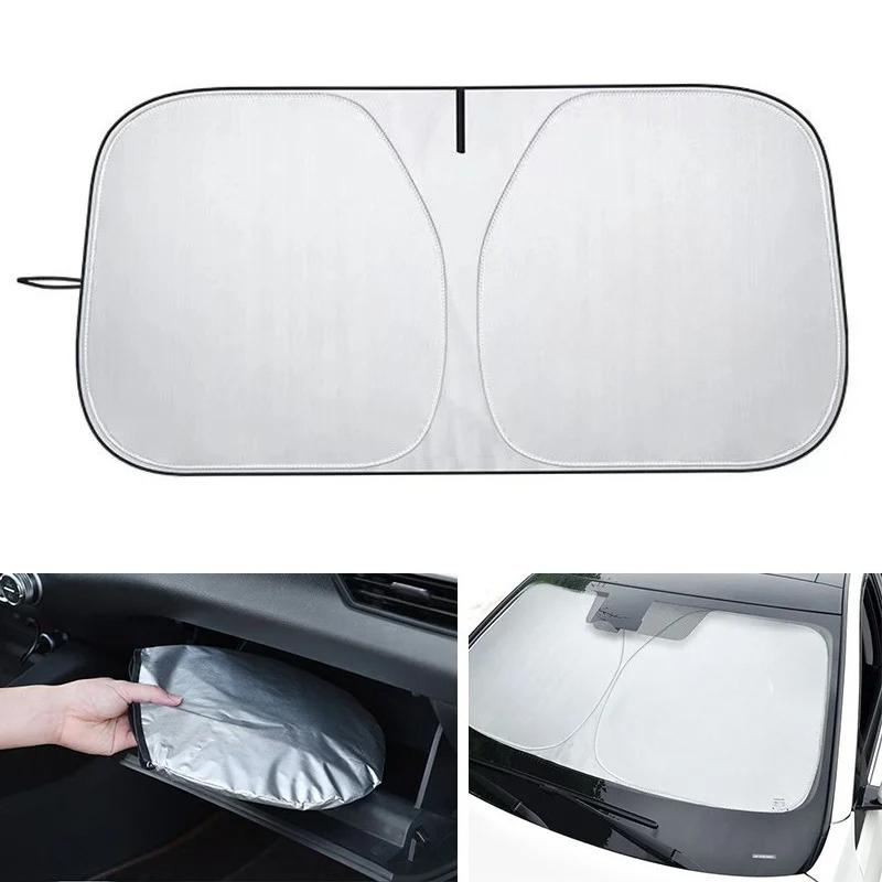 New Car Windshield Sun Shade Visor UV Protection Shield Accessoy 140*70cm
New Car Windshield Sun Shade Visor UV Protection Shield Accessoy 140*70cm