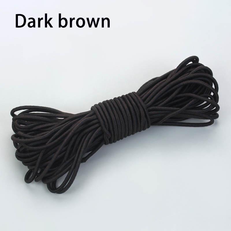 10m Diameter: 2.5mm Strong Elastic Rope Multiple Colors High-Quality Elastic Rope Rubber for DIY Handmade Craft 2.5mm&10M
10m Diameter: 2.5mm Strong Elastic Rope Multiple Colors High-Quality Elastic Rope Rubber for DIY Handmade Craft 2.5mm&10M