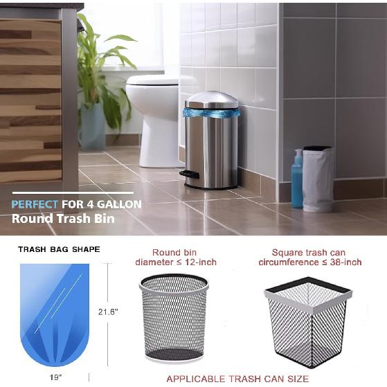 Small Trash Bags, AYOTEE 4-6 Gallon Compostable Garbage Bags, 4 Gallon Trash Bags, Unscented Leak Proof Biodegradable Bags Wastebasket Liners,
Small Trash Bags, AYOTEE 4-6 Gallon Compostable Garbage Bags, 4 Gallon Trash Bags, Unscented Leak Proof Biodegradable Bags Wastebasket Liners,