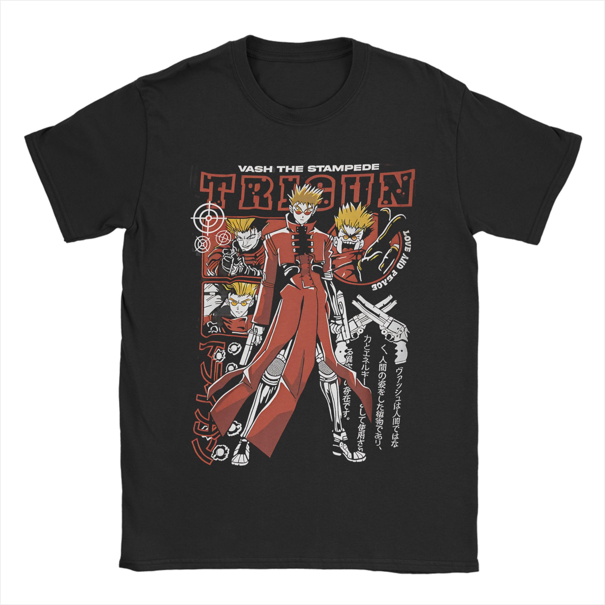 Mens Womens Triguned manga Nicholas Wolfwood T Shirt Pure Cotton Print Tee Shirts Clothing Outfits 4XL
Mens Womens Triguned manga Nicholas Wolfwood T Shirt Pure Cotton Print Tee Shirts Clothing Outfits 4XL
