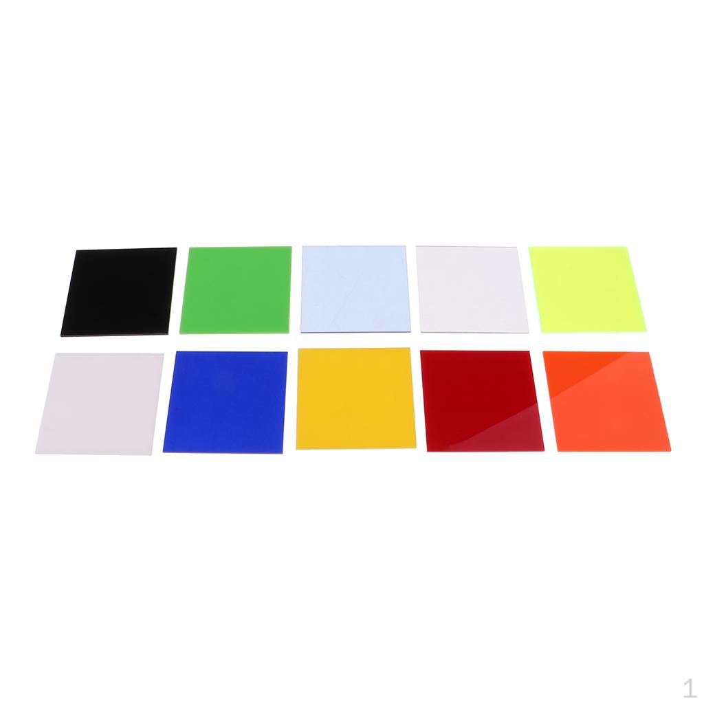 10 Pieces Multi-color Acrylic Plate Board Photo DIY Production Materials 8x8cm
10 Pieces Multi-color Acrylic Plate Board Photo DIY Production Materials 8x8cm