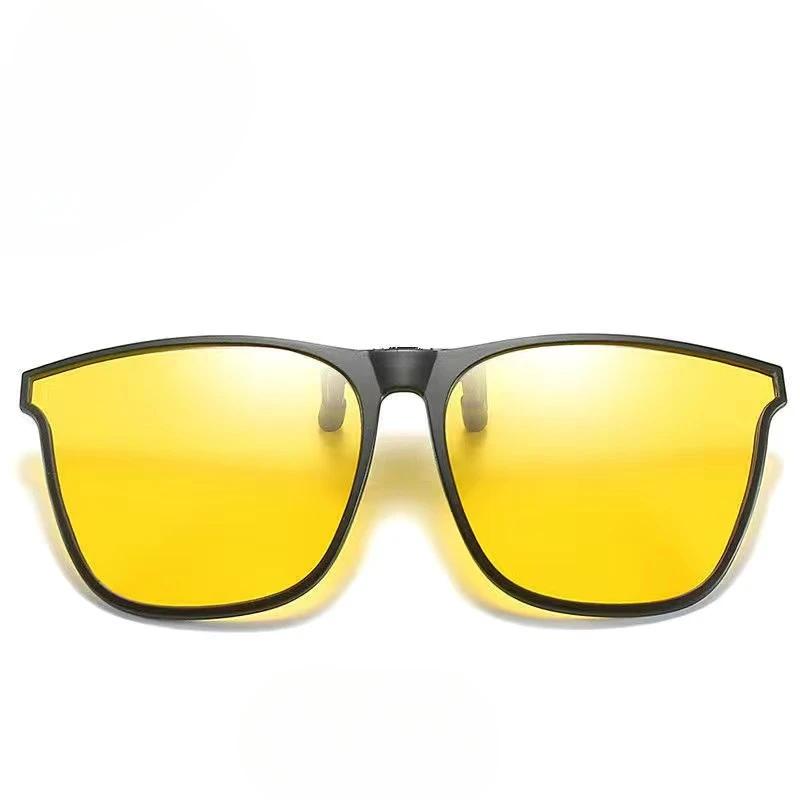 Поляризованные солнцезащитные очки с клипсой для мужчин, очки для водителя автомобиля, очки ночного видения, антибликовые винтажные очки квадратной формы Black
Поляризованные солнцезащитные очки с клипсой для мужчин, очки для водителя автомобиля, очки ночного видения, антибликовые винтажные очки квадратной формы Black