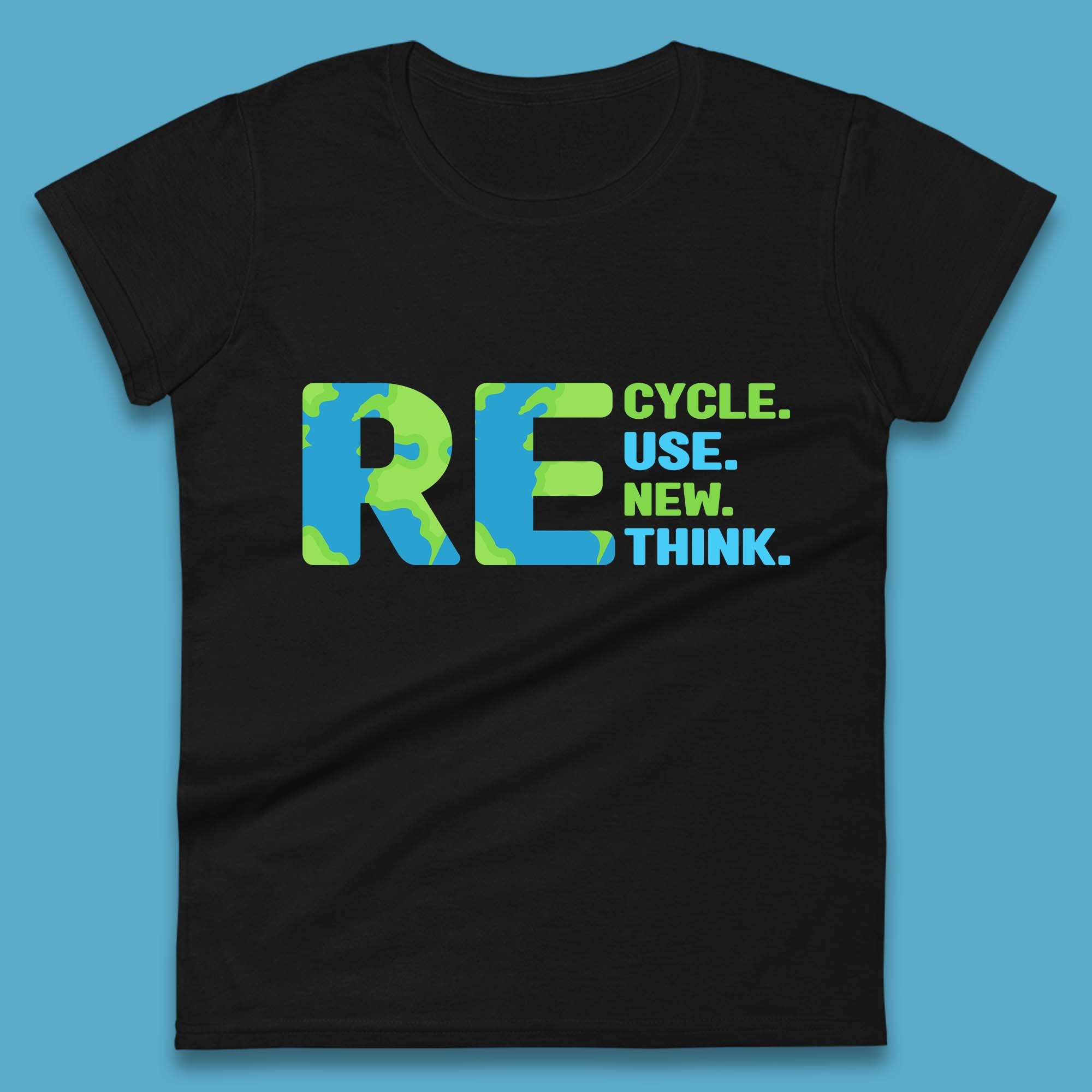 Recycle Reuse Renew Rethink Earth Day Environmental Activism Womens Tee T Shirt Mens Tops Unisex Top 4XL
Recycle Reuse Renew Rethink Earth Day Environmental Activism Womens Tee T Shirt Mens Tops Unisex Top 4XL