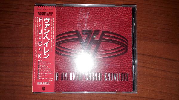 CD VAN HALEN FOR UNLAWFUL CARNAL KNOWL - For Unlawful Carnal Knowleage (Fuck 9265942 Warner Bros. 1991 US Rock Used
CD VAN HALEN FOR UNLAWFUL CARNAL KNOWL - For Unlawful Carnal Knowleage (Fuck 9265942 Warner Bros. 1991 US Rock Used