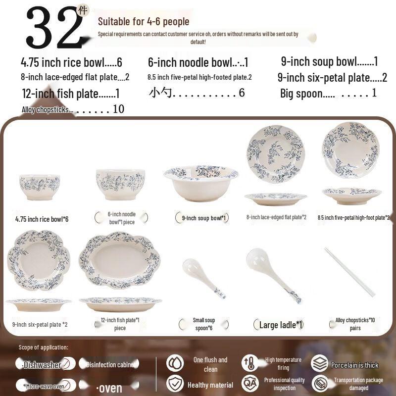 Jiakangming Ceramic Dinnerware Set
Jiakangming Ceramic Dinnerware Set