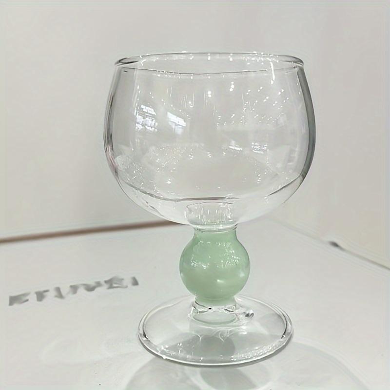 Green Ball Stemmed Decor Glass Cup Goblet Glasses Heat-resistant Cute High Borosilicate Dessert Ice Cream Bowl Festival Gift 201-300ml
Green Ball Stemmed Decor Glass Cup Goblet Glasses Heat-resistant Cute High Borosilicate Dessert Ice Cream Bowl Festival Gift 201-300ml