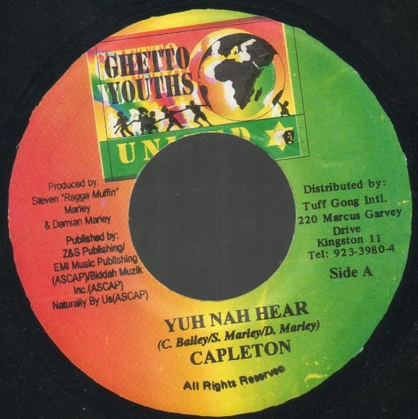 7inch Record CAPLETON MR MOJO LAZA Yuh Nah Hear Put On Da Pressure NONE Ghetto Youths U 2002 Jamaica Reggae Ska Dub Used
7inch Record CAPLETON MR MOJO LAZA Yuh Nah Hear Put On Da Pressure NONE Ghetto Youths U 2002 Jamaica Reggae Ska Dub Used