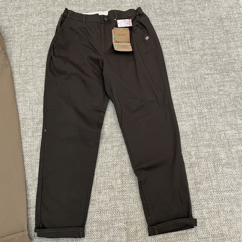 910 Повседневные однотонные брюки из стираного хлопка с эластичной талией, легко сочетаются, создают стройный силуэт Dark Army Green L
910 Повседневные однотонные брюки из стираного хлопка с эластичной талией, легко сочетаются, создают стройный силуэт Dark Army Green L