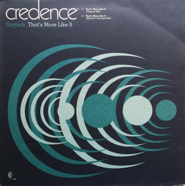 12inch Record SKYLARK - That s More Like It 12CRED042 Credence 2004 UK Dance & Electronica Used
12inch Record SKYLARK - That s More Like It 12CRED042 Credence 2004 UK Dance & Electronica Used