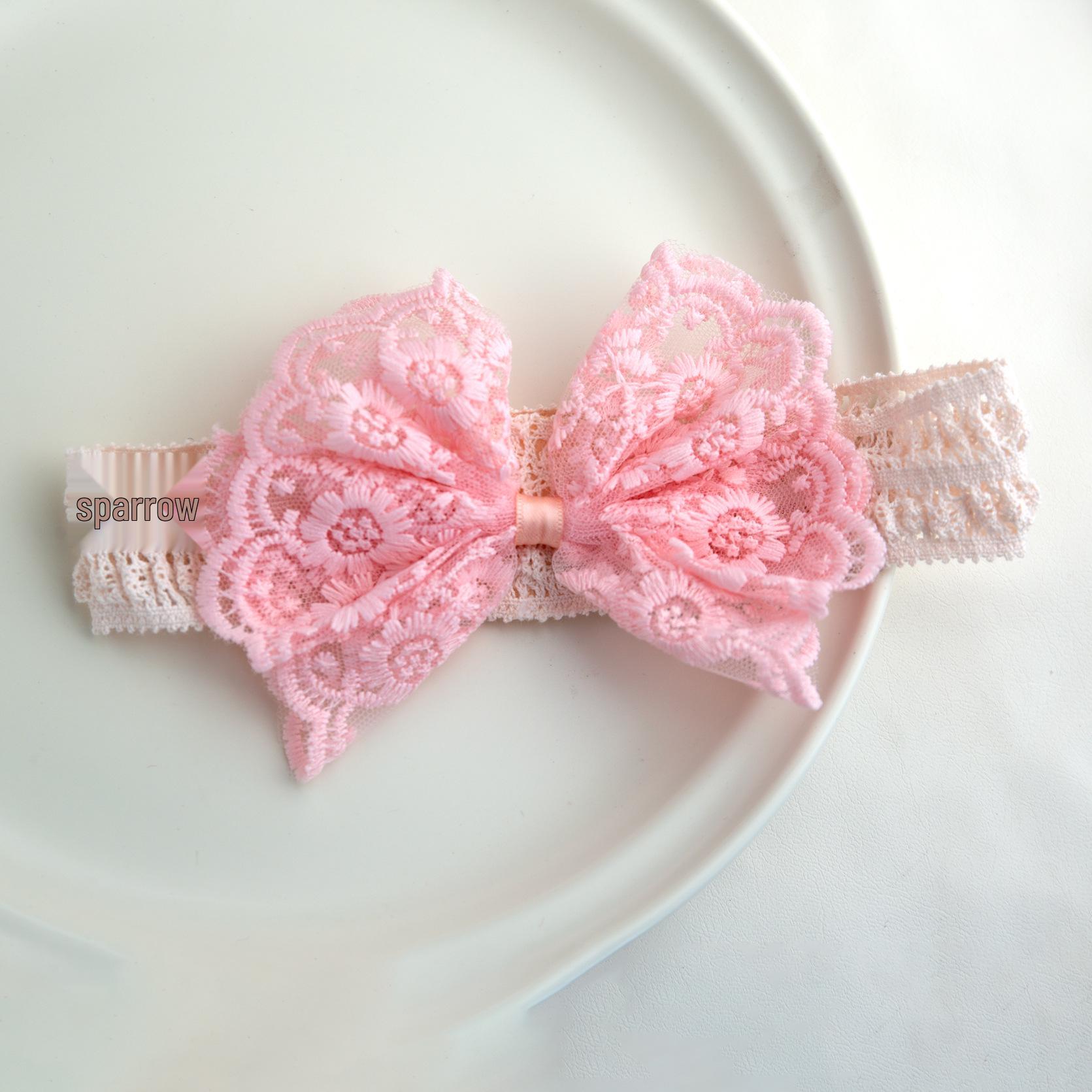 Baby Lace Headband - No-Pull Princess Bow for Girls
Baby Lace Headband - No-Pull Princess Bow for Girls