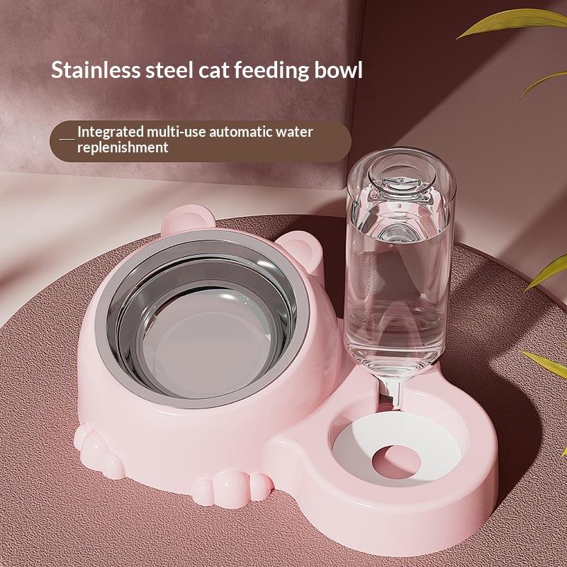 Pet Bowl 2-In-1 Auto Water Feeder, Tilted Elevated Cat Dog Bowl For Food & Water, Anti-Choking Slow Feeder Dish For Pets розовый
Pet Bowl 2-In-1 Auto Water Feeder, Tilted Elevated Cat Dog Bowl For Food & Water, Anti-Choking Slow Feeder Dish For Pets розовый