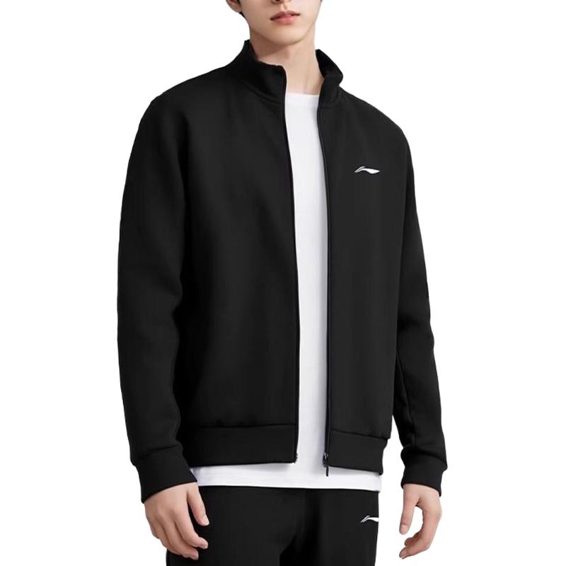 Li-Ning Однотонная куртка с застежкой-молнией и воротником-стойкой, удобная, дышащая, флисовая, теплая, мужская, черная YWDT497-1 S
Li-Ning Однотонная куртка с застежкой-молнией и воротником-стойкой, удобная, дышащая, флисовая, теплая, мужская, черная YWDT497-1 S