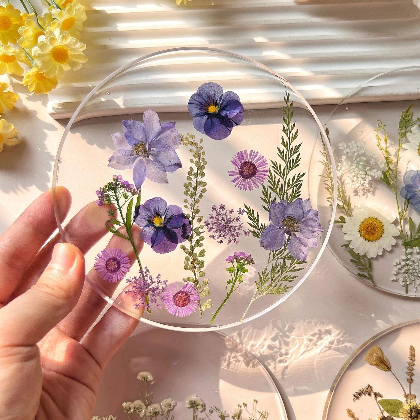 1/4 шт. 2D Круглі кольорові підставки під чашки Прозорі художні квіткові підставки Декор столу на весілля, день народження Подарунки на День матері
1/4 шт. 2D Круглі кольорові підставки під чашки Прозорі художні квіткові підставки Декор столу на весілля, день народження Подарунки на День матері