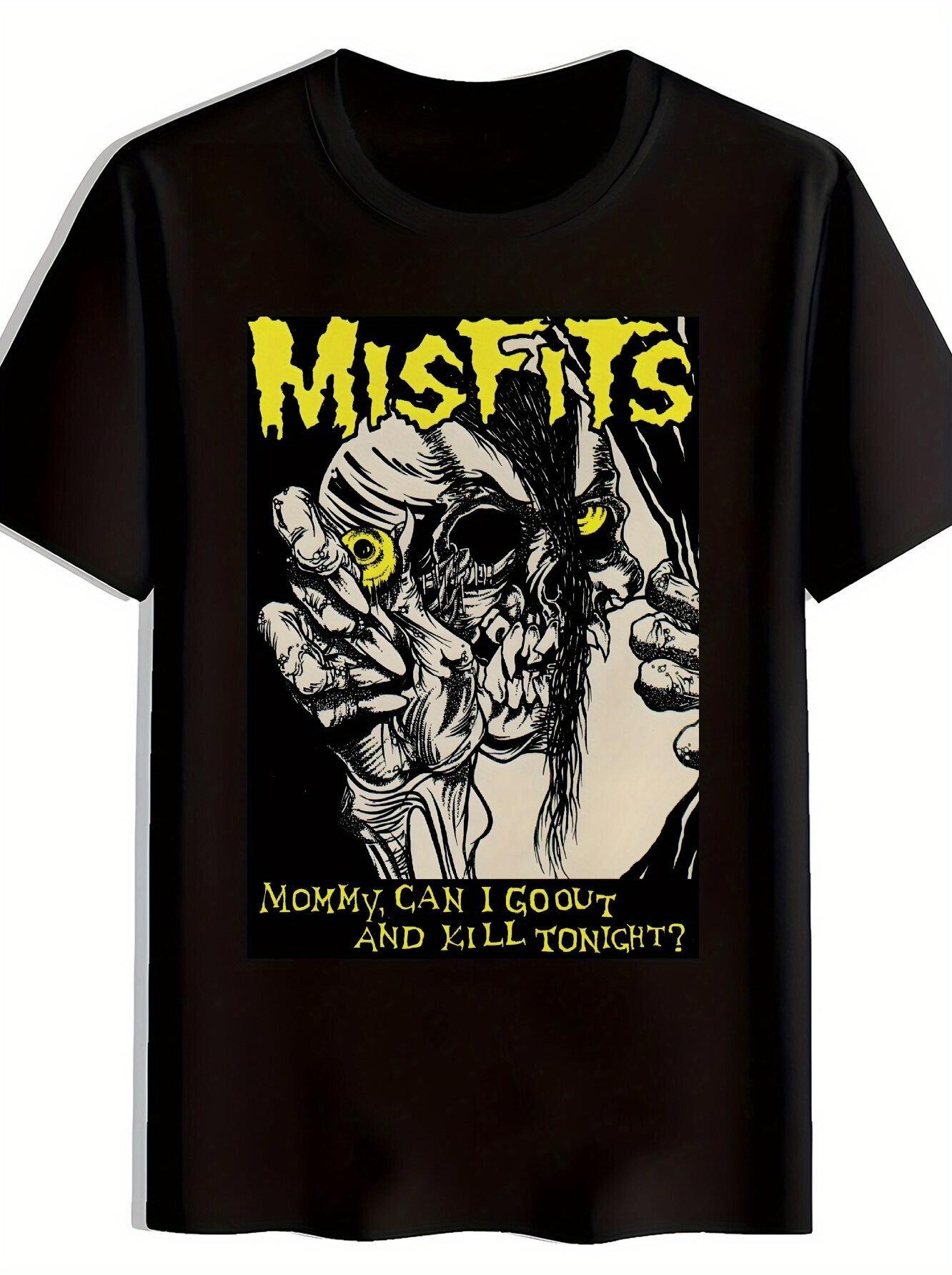 Black Graphic T-shirt - Misfits Mommy s Little Monster Funny Print XL
Black Graphic T-shirt - Misfits Mommy s Little Monster Funny Print XL