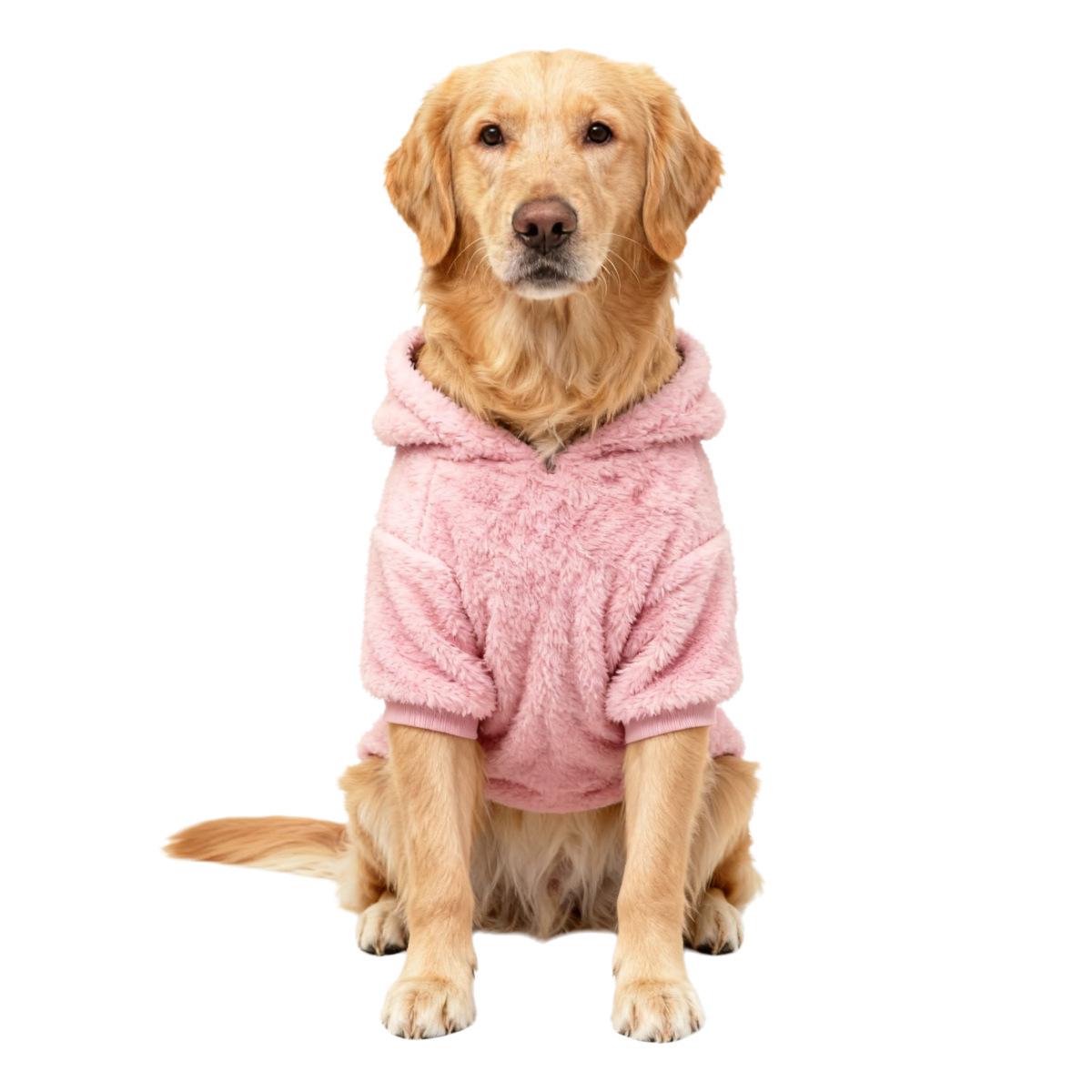 Double-Sided Fleece Jacket for Large Dogs - Ideal for Golden Retrievers, Labradors, Border Collies - Warm and Reduces Shedding M (35-47 lbs) розовый
Double-Sided Fleece Jacket for Large Dogs - Ideal for Golden Retrievers, Labradors, Border Collies - Warm and Reduces Shedding M (35-47 lbs) розовый