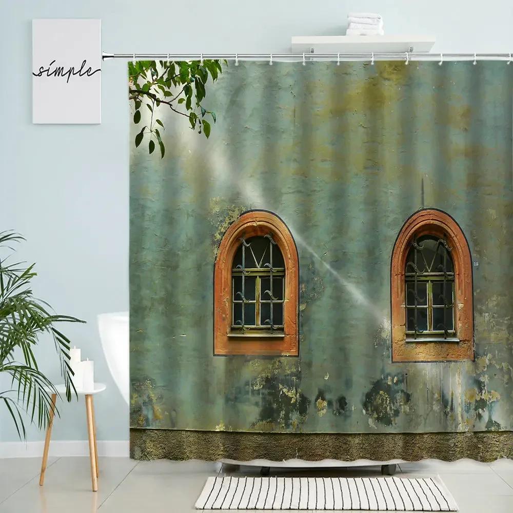 Retro Flowers Window Brick Wall Shower Curtain Natural Scenery Green Plants Country Town Scenery Home Bathroom Screen Home Decor 90x180cm-35x70in
Retro Flowers Window Brick Wall Shower Curtain Natural Scenery Green Plants Country Town Scenery Home Bathroom Screen Home Decor 90x180cm-35x70in